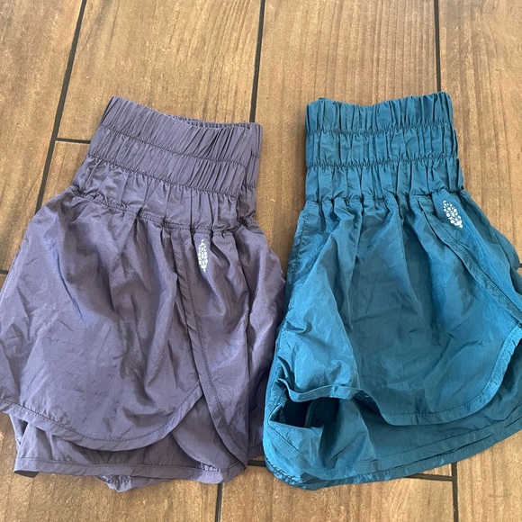 FP Movement by Free People Pants - NWOT Fp movement the way home shorts (2) purple & blue